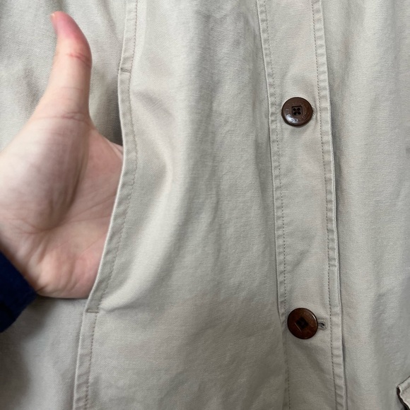 L.L. Bean Canvas Flannel-Lined 100% Cotton Corduroy Chore Coat Barn Jacket Sz 3X - Picture 5 of 11
